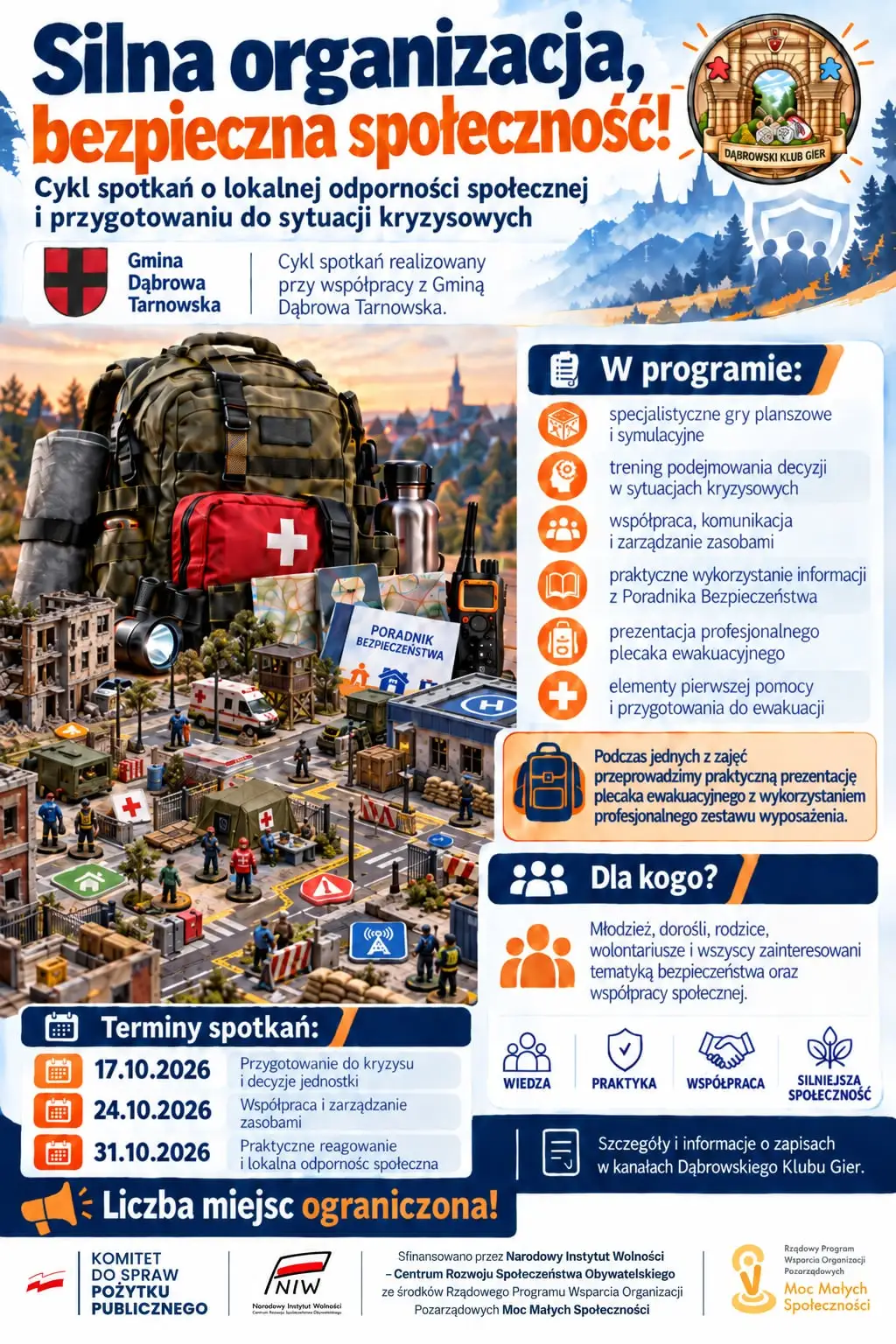 Silna organizacja, bezpieczna społeczność – DKG zaprasza na cykl spotkań